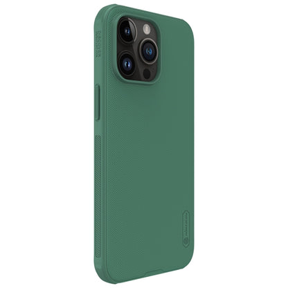 For iPhone 15 Pro Max NILLKIN Frosted Shield Pro PC + TPU Phone Case(Green) - free shipping - PMC Jewellery - Order now!