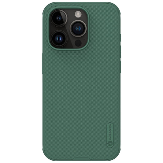 For iPhone 15 Pro NILLKIN Frosted Shield Pro PC + TPU Phone Case(Green) - free shipping - PMC Jewellery - Order now!