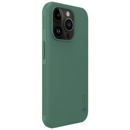 For iPhone 15 Pro NILLKIN Frosted Shield Pro PC + TPU Phone Case(Green) - free shipping - PMC Jewellery - Order now!