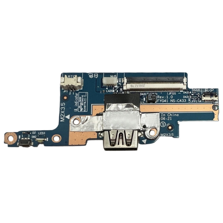 For Lenovo Yoga C740-14IML 81TC USB Power Board - Lenovo Spare Parts by PMC TechLife | Online Shopping South Africa | PMC TechLife