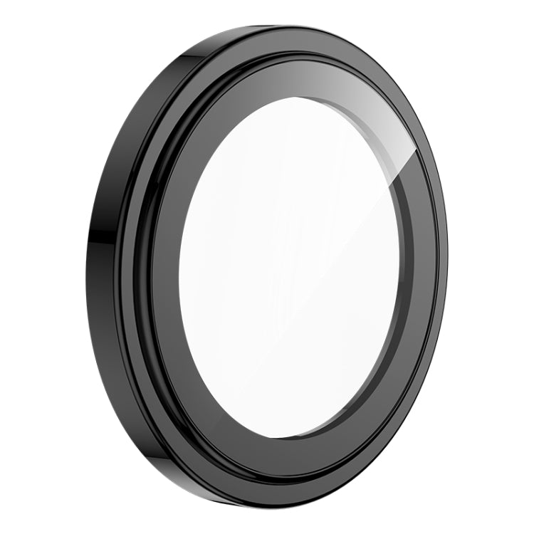 For iPhone 15 Pro / 15 Pro Max MOMAX Eagle Eye Independent Full Cover Phone Lens Glass Film(Black) - iPhone 15 Pro Max Cases by MOMAX | Online Shopping South Africa | PMC Jewellery | Buy Now Pay Later Mobicred