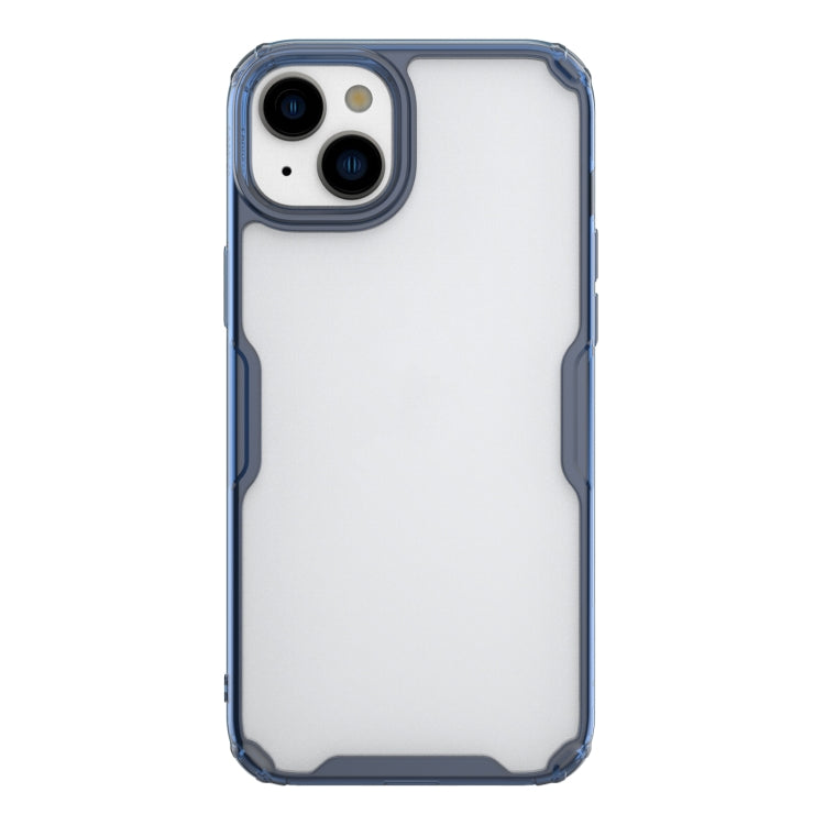 For iPhone 15 Plus NILLKIN Ultra Clear  PC + TPU Phone Case(Blue) - iPhone 15 Plus Cases by NILLKIN | Online Shopping South Africa | PMC Jewellery | Buy Now Pay Later Mobicred