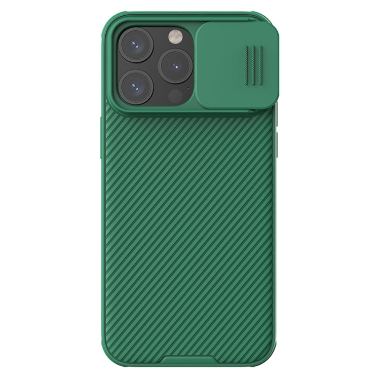For iPhone 15 Pro NILLKIN CamShield Pro Magnetic Magsafe Phone Case(Green) - iPhone 15 Pro Cases by NILLKIN | Online Shopping South Africa | PMC Jewellery | Buy Now Pay Later Mobicred