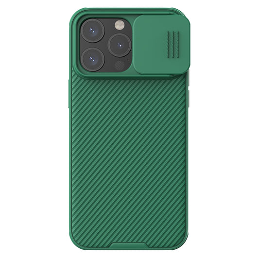 For iPhone 15 Pro NILLKIN CamShield Pro Magnetic Magsafe Phone Case(Green) - iPhone 15 Pro Cases by NILLKIN | Online Shopping South Africa | PMC Jewellery | Buy Now Pay Later Mobicred