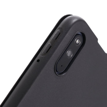 For Huawei Matepad 10.4 GEBEI Shockproof Horizontal Flip Leather Case with Three-folding Holder(Black) - Huawei by GEBEI | Online Shopping South Africa | PMC Jewellery | Buy Now Pay Later Mobicred