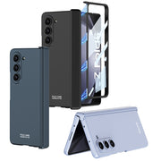 For Samsung Galaxy Z Fold5 GKK Integrated Magnetic Folding Hinge All-inclusive Phone Case(Black)