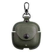 For Huawei FreeBuds SE 2 / SE 3 Leather TWS Earphone Protective Case with Hook(Green)