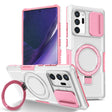 For Samsung Galaxy Note20 Ultra Sliding Camshield Magsafe Holder TPU Hybrid PC Phone Case(Pink White) - Galaxy Note20 Ultra Cases by PMC TechLife | Online Shopping South Africa | PMC TechLife