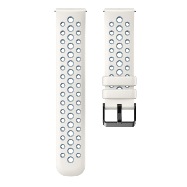 For Huawei Watch 4 Two Color Round Hole Silicone Watch Band(Mineral Water Ash) - free shipping - PMC TechLife - Order now!