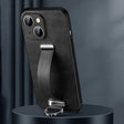 For iPhone 15 SULADA Tide Cool Series PC + Leather Texture Skin Feel Phone Case(Black) - iPhone 15 Cases by SULADA | Online Shopping South Africa | PMC TechLife | Buy Now Pay Later Mobicred