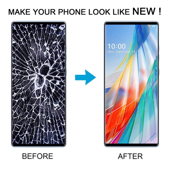 For LG Wing 5G Original LCD Screen With Digitizer Full Assembly with Frame