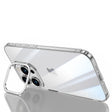For iPhone 15 Pro Max SULADA PC + Aluminum Alloy Lens Holder Phone Case(Silver) - iPhone 15 Pro Max Cases by SULADA | Online Shopping South Africa | PMC TechLife | Buy Now Pay Later Mobicred