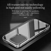 For iPhone 15 Pro Max SULADA PC + Aluminum Alloy Lens Holder Phone Case(Silver)