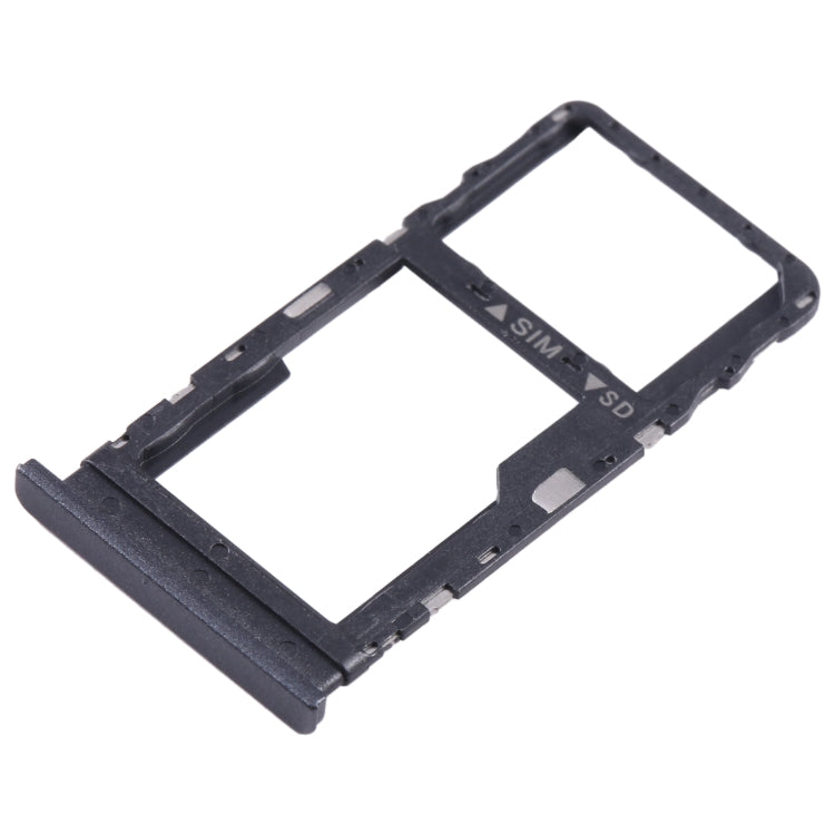 For TCL 40 R Original SIM + Micro SD Card Tray(Black) - For TCL by PMC TechLife | Online Shopping South Africa | PMC TechLife | Buy Now Pay Later Mobicred