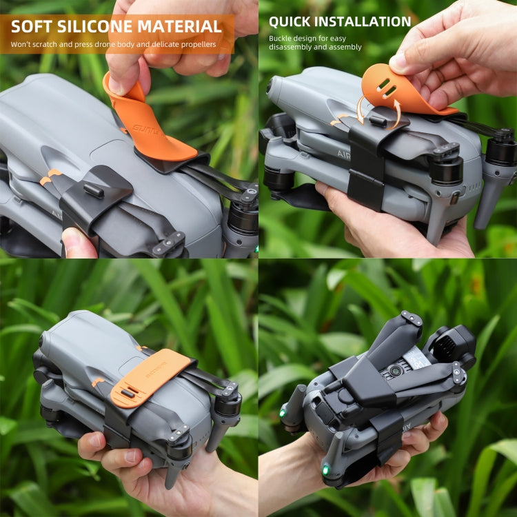 For DJI Air 3S / Air 3 Sunnylife SJ663 Blade Holder Fixed Propeller Fixer Guard(Orange) - Other by Sunnylife | Online Shopping South Africa | PMC TechLife | Buy Now Pay Later Mobicred