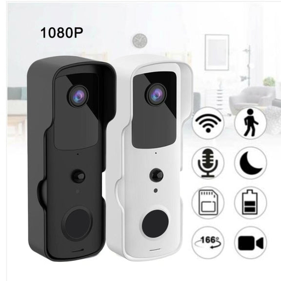 T30 Tuya Smart WiFi Visual Dingdong Doorbell with Battery Supports Two-Way Intercom & Night Vision(White)
