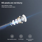 AN108 3 in 1 Smart HD 5.5mm Lens Visual Earpick Not Compatible With Some Phones (Random Color)