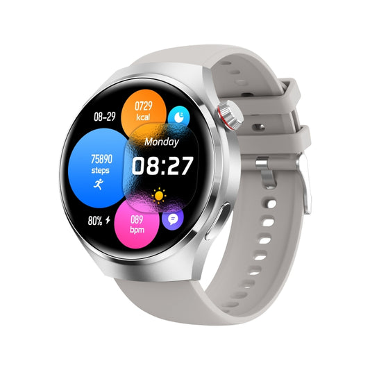 G4 Smart Bracelet 1.53 inch Smart Watch, Support Bluetooth Call / NFC / Heart Rate(Silver) - free shipping - PMC Jewellery - Order now!