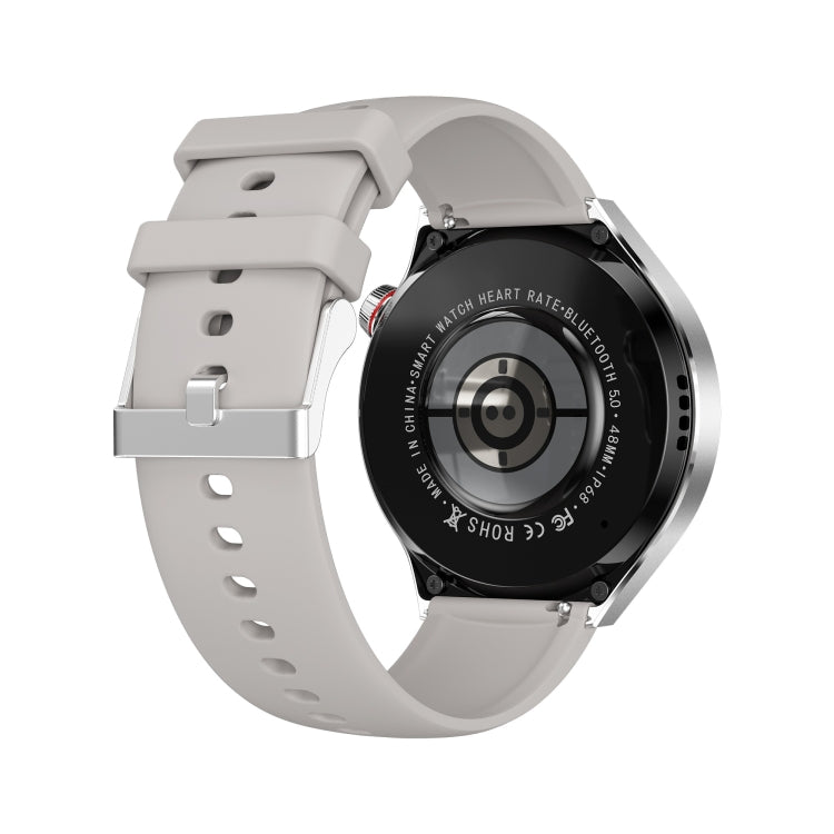G4 Smart Bracelet 1.53 inch Smart Watch, Support Bluetooth Call / NFC / Heart Rate(Silver)