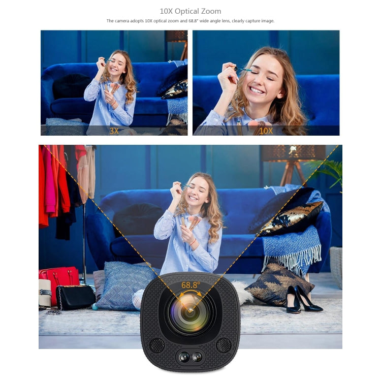 FEELWORLD HV10X Professional Streaming Camera Full HD 1080P 60fps USB 3.0 HDMI(UK Plug)