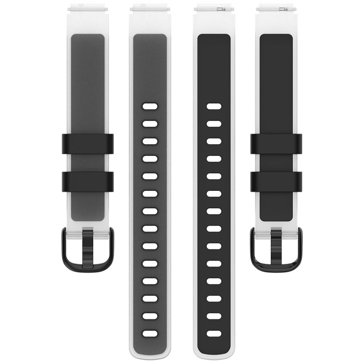 12mm Universal Two Color Transparent Silicone Watch Band(Light Grey) - free shipping - PMC TechLife - Order now!