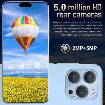 i15 Pro Max / N85, 1GB+16GB, 6.1 inch Screen, Face Identification, Android  8.1 MTK6580A Quad Core, Network: 3G, Dual SIM(Gold) -  by PMC Jewellery | Online Shopping South Africa | PMC Jewellery | Buy Now Pay Later Mobicred