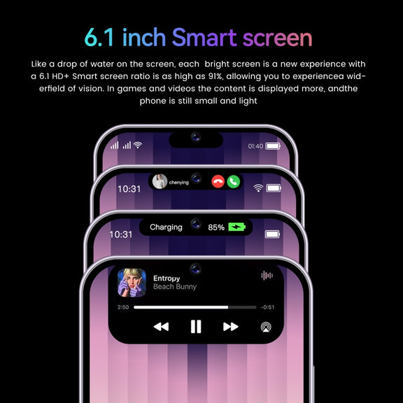 I14 Pro / N85 4G, 1GB+8GB, 6.1 inch Screen, Face Identification, Android  8.1 MTK6737 Quad Core, Network: 4G, Dual SIM(Gold)
