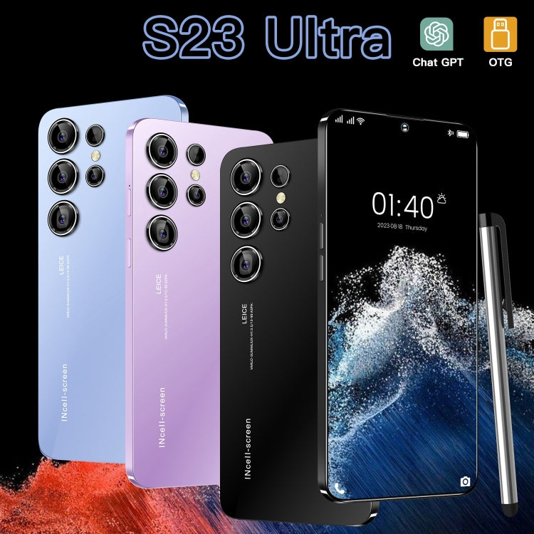 S23 Ultra / U19, 3GB+64GB, 6.53 inch Screen, Face ID & Side Fingerprint Identification, Android 9.1 MTK6753 Octa Core, Network: 4G, Dual SIM(Black) -  by PMC TechLife | Online Shopping South Africa | PMC TechLife | Buy Now Pay Later Mobicred