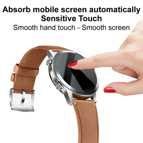 For Garmin Forerunner 165 IMAK HD High Transparent Wear-resistant Watch Screen Protective Film