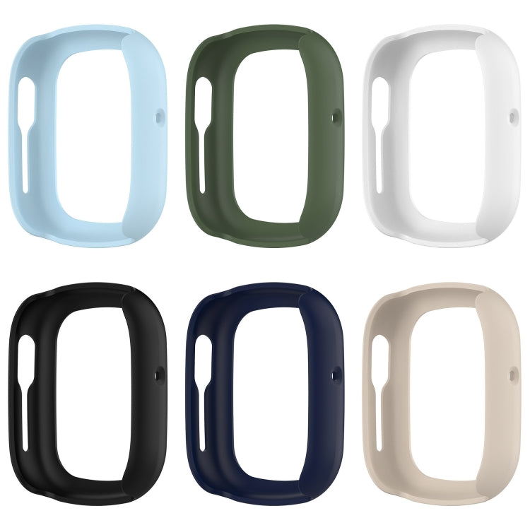 For Honor Watch 4 Half Coverage Hollow PC Watch Protective Case(Blue) - Watch Cases by PMC TechLife | Online Shopping South Africa | PMC TechLife | Buy Now Pay Later Mobicred