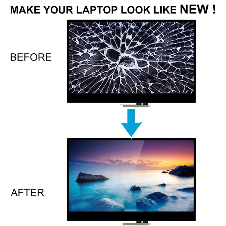 For Lenovo ideaPad C340-14IWL FHD LCD Screen Digitizer Full Assembly with Frame - LCD Screen by PMC TechLife | Online Shopping South Africa | PMC TechLife