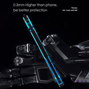 For iPhone 15 R-JUST RJ17 Shockproof Armor Metal Phone Case(Black)
