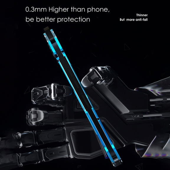 For iPhone 15 R-JUST RJ17 Shockproof Armor Metal Phone Case(Black)