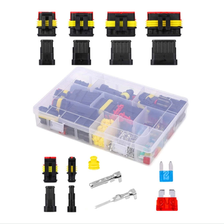 240pcs Car Water-resistant Connector Set with Fuse Blade - Others by PMC TechLife | Online Shopping South Africa | PMC TechLife | Buy Now Pay Later Mobicred