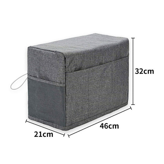 Household Sewing Dust Cover Sewing Tool Storage Bag(Grey)