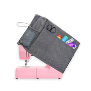 Household Sewing Dust Cover Sewing Tool Storage Bag(Grey)
