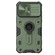 For iPhone 15 Pro NILLKIN Shockproof CamShield Armor Protective Case with Invisible Ring Holder(Green) - iPhone 15 Pro Cases by NILLKIN | Online Shopping South Africa | PMC TechLife