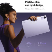 Xiaomi Redmi Pad SE 11 inch, 6GB+128GB, MIUI Pad 14 OS Qualcomm Snapdragon 680 Octa Core, Not Support Google Play(Green)