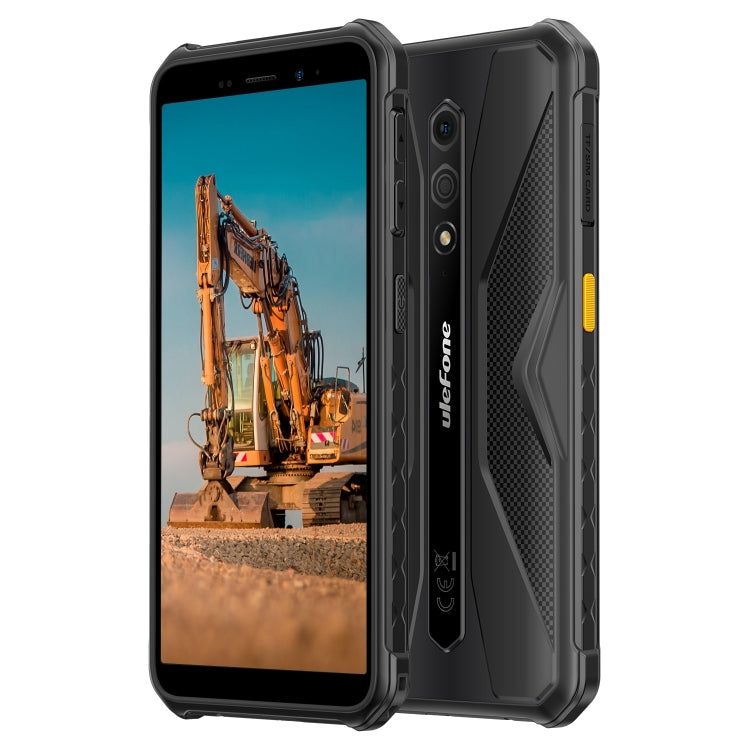 Ulefone Armor X12, 3GB+32GB, Rugged Phone, Face Unlock, 5.45 inch Android 13 Go MediaTek Helio A22 Quad Core, Network: 4G, NFC(All Black) - free shipping - PMC TechLife - Order now!