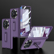 For Huawei Mate X5 GKK Magnetic Hinge Flip Leather Phone Case with Holder(Purple) - free shipping - PMC TechLife - Order now!