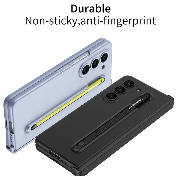 For Samsung Galaxy Z Fold5 5G GKK Integrated Fold Hinge Phone Case with Pen Slots, No Include Pen(Blue) - Galaxy Z Fold5 Cases by GKK | Online Shopping South Africa | PMC TechLife | Buy Now Pay Later Mobicred
