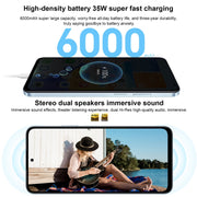 Honor Play 50 Plus, 12GB+256GB, 6.8 inch MagicOS 7.2 Dimensity 6020 Octa Core up to 2.2GHz, Network: 5G, OTG, Not Support Google Play(Green)