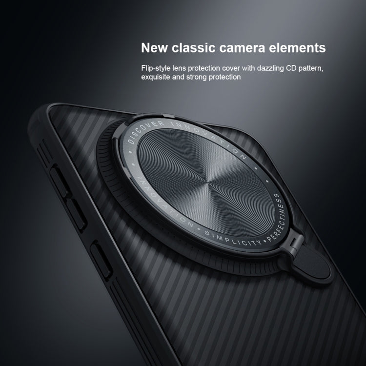 For Huawei Mate 60 Pro/60 Pro+ NILLKIN Black Mirror Prop CD Texture Mirror MagSafe Magnetic Phone Case(Black) - free shipping - PMC TechLife - Order now!