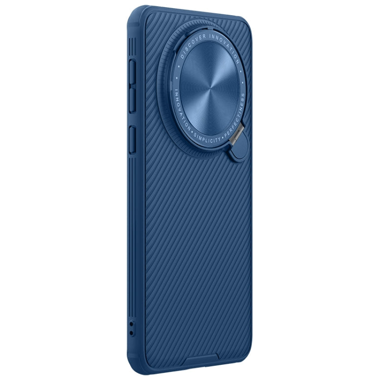 For Huawei Mate 60 Pro/60 Pro+ NILLKIN Black Mirror Prop CD Texture Mirror MagSafe Magnetic Phone Case(Blue) - free shipping - PMC TechLife - Order now!