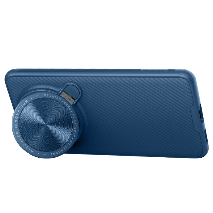 For Huawei Mate 60 Pro/60 Pro+ NILLKIN Black Mirror Prop CD Texture Mirror MagSafe Magnetic Phone Case(Blue) - free shipping - PMC TechLife - Order now!