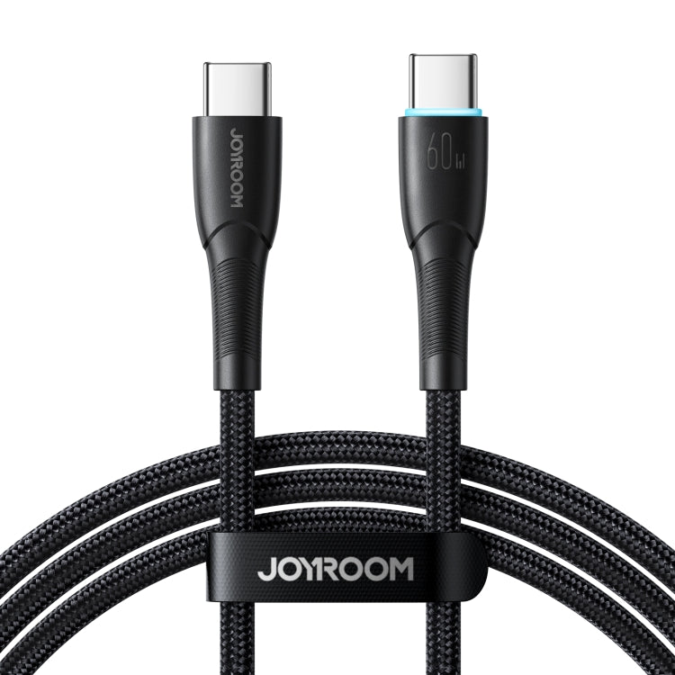 JOYROOM SA32-CC3 Starry Series 60W USB-C / Type-C to USB-C / Type-C Fast Charging Data Cable, Length:1m(Black) - USB-C & Type-C Cable by JOYROOM | Online Shopping South Africa | PMC TechLife