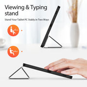 For Samsung Galaxy Tab S9 FE / S10 FE DUX DUCIS Domo Series Magnetic Flip Leather Tablet Case(Black)