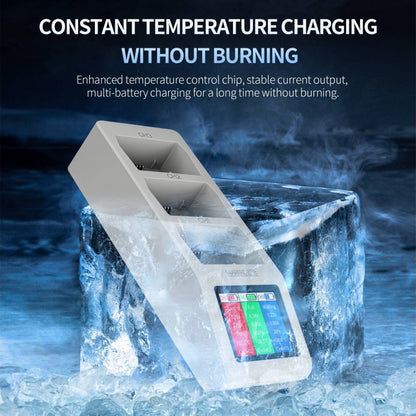 For DJI Mini 4 Pro / Mini 3/ Mini 3 Pro STARTRC 3 in 1 Charging Butler Battery Charger with Screen(Grey) - free shipping - PMC Jewellery - Order now!