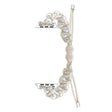 For Apple Watch Series 6 44mm Paracord Gypsophila Beads Drawstring Braided Watch Band(White) - Watch Bands by PMC TechLife | Online Shopping South Africa | PMC TechLife