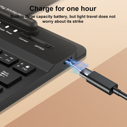 For Honor Magic V2 GKK Bluetooth Keyboard + Folding Holder + Capacitive Pen + Bluetooth Mouse(Black) - Others Keyboard by GKK | Online Shopping South Africa | PMC Jewellery | Buy Now Pay Later Mobicred